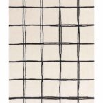 Asiatic tapet Albany Grid Monochrome