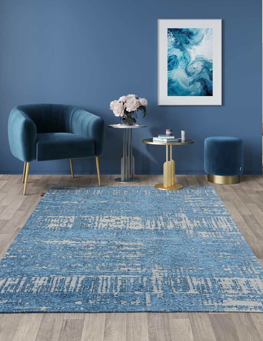 Asiatic tapet Beau Denim interior new