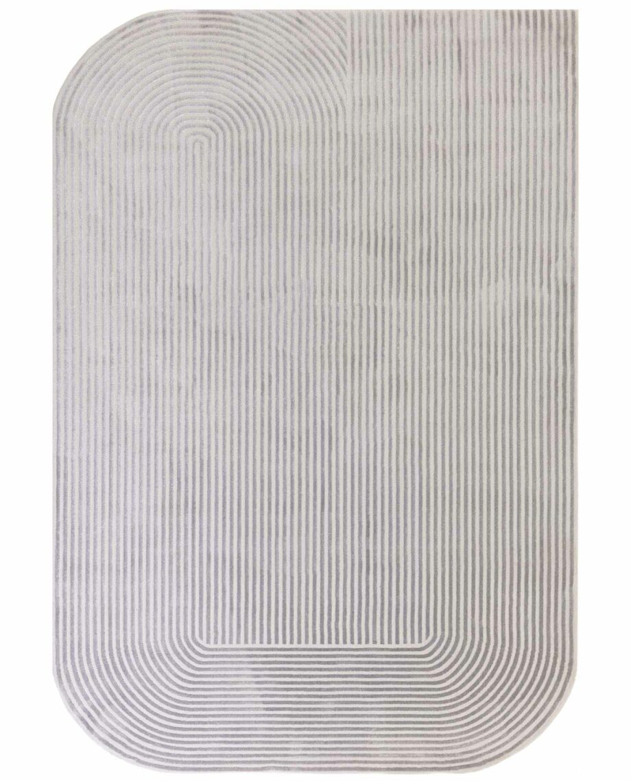 Asiatic tapet Kuza Shape Silver Grey